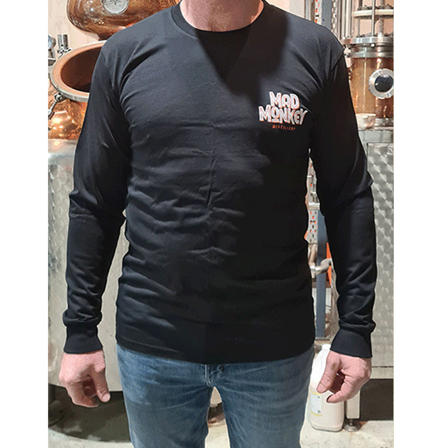 Mad Monkey Long sleeve Tshirt- Unisex