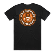 Mad Monkey Black Tshirt - Unisex
