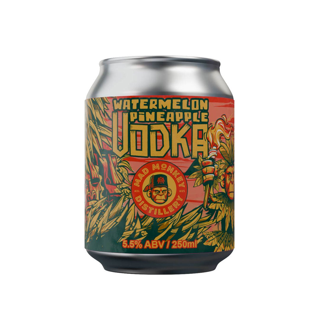 Watermelon and Pineapple Vodka Seltzer 4PK